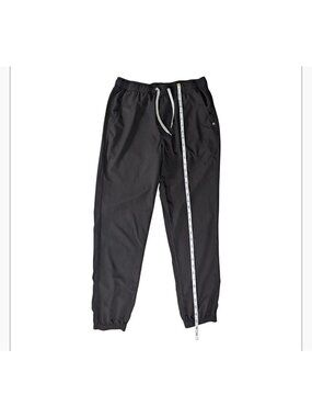 vuori Black Jogger Pants with elastic waist men's size M